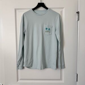 Vineyard Vines Blue Long Sleeve Shirt Classic Comfort